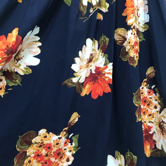 Band of gypsies navy floral dress - Picture 13 of 14